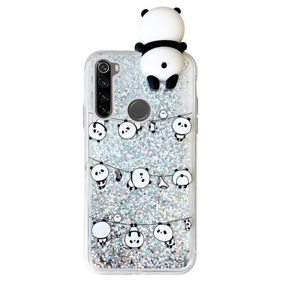 Microsonic Xiaomi Redmi Note 8 Kılıf Cute Cartoon Panda