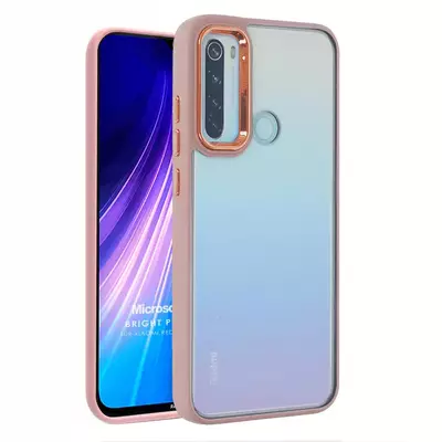 Microsonic Xiaomi Redmi Note 8 Kılıf Bright Planet Rose Gold