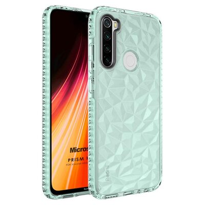 Microsonic Xiaomi Redmi Note 8 Kılıf Prism Hybrid Yeşil