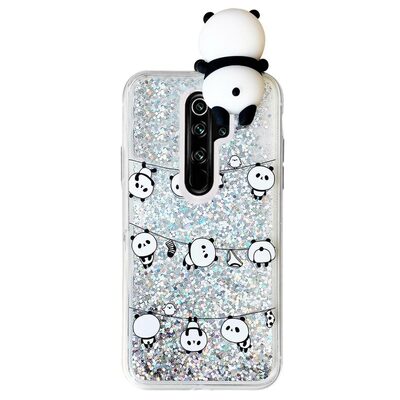 Microsonic Xiaomi Redmi Note 8 Pro Kılıf Cute Cartoon Panda