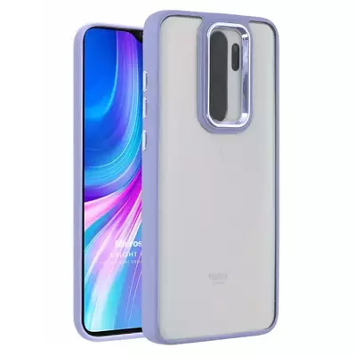 Microsonic Xiaomi Redmi Note 8 Pro Kılıf Bright Planet Lila