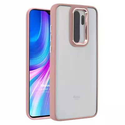 Microsonic Xiaomi Redmi Note 8 Pro Kılıf Bright Planet Rose Gold