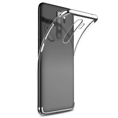 Microsonic Xiaomi Redmi Note 8 Pro Kılıf Skyfall Transparent Clear Gümüş