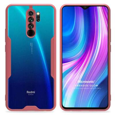 Microsonic Xiaomi Redmi Note 8 Pro Kılıf Paradise Glow Pembe