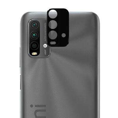 Microsonic Xiaomi Redmi Note 9 4G V2 Kamera Lens Koruyucu Siyah