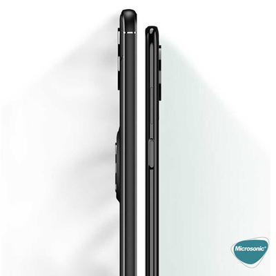 Microsonic Xiaomi Redmi Note 9 5G Kılıf Kickstand Ring Holder Lacivert