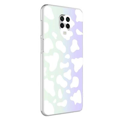 Microsonic Xiaomi Redmi Note 9S Braille Feel Desenli Kılıf Cow