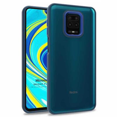 Microsonic Xiaomi Redmi Note 9S Kılıf Bright Planet Lacivert