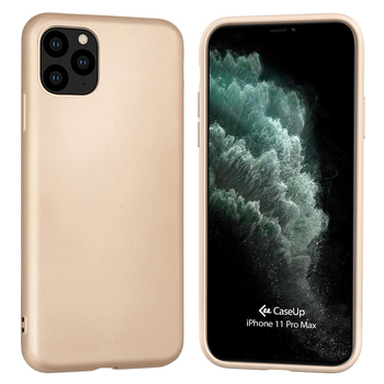 CaseUp Apple iPhone 11 Pro Max Kılıf Matte Surface Gold CaseUp Apple iPhone 11 Pro Max Kılıf Matte Surface Gold