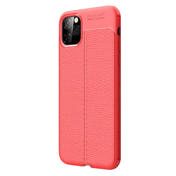 CaseUp Apple iPhone 11 Pro Max Kılıf Niss Silikon Kırmızı