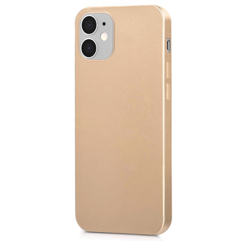CaseUp Apple iPhone 12 Kılıf Matte Surface Gold