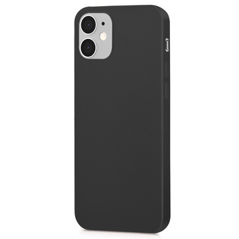 CaseUp Apple iPhone 12 Kılıf Matte Surface Siyah