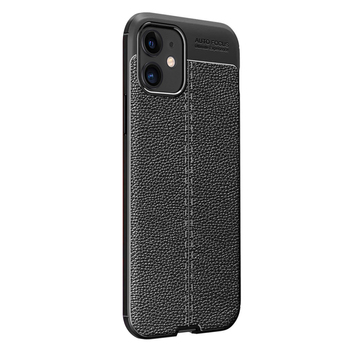 CaseUp Apple iPhone 12 Mini Kılıf Niss Silikon Siyah
