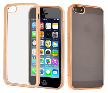 CaseUp Apple iPhone 5 Lazer Kesim Silikon Kılıf Gold CaseUp Apple iPhone 5 Lazer Kesim Silikon Kılıf Gold