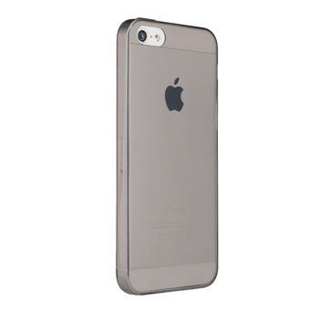 CaseUp Apple iPhone 5 Kılıf Transparent Soft Siyah
