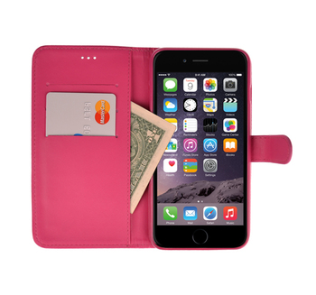 CaseUp Apple iPhone 6 Cüzdanlı Suni Deri Kılıf Pembe CaseUp Apple iPhone 6 Cüzdanlı Suni Deri Kılıf Pembe