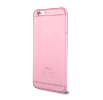 CaseUp Apple iPhone 6 Plus Kılıf Transparent Soft Pembe