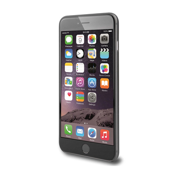 CaseUp Apple iPhone 6 Plus Kılıf Transparent Soft Siyah