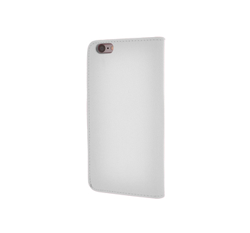 CaseUp Apple iPhone 6S Cüzdanlı Suni Deri Kılıf Beyaz