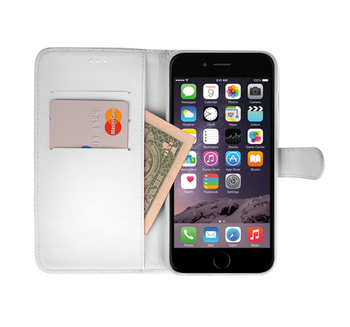 CaseUp Apple iPhone 6S Cüzdanlı Suni Deri Kılıf Beyaz CaseUp Apple iPhone 6S Cüzdanlı Suni Deri Kılıf Beyaz