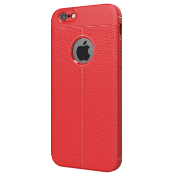 CaseUp Apple iPhone 6S Kılıf Niss Silikon Kırmızı