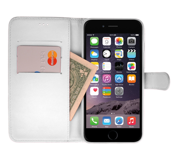 CaseUp Apple iPhone 6S Plus Cüzdanlı Suni Deri Kılıf Beyaz CaseUp Apple iPhone 6S Plus Cüzdanlı Suni Deri Kılıf Beyaz