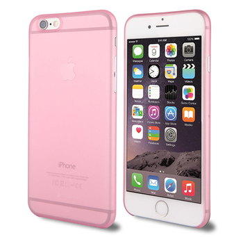 CaseUp Apple iPhone 6S Plus Kılıf Transparent Soft Pembe CaseUp Apple iPhone 6S Plus Kılıf Transparent Soft Pembe