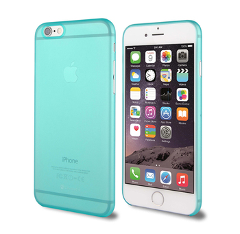 CaseUp Apple iPhone 6S Kılıf Transparent Soft Mavi
