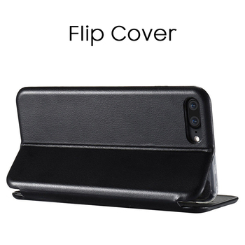 CaseUp Apple iPhone SE 2020 Kılıf Manyetik Stantlı Flip Cover Siyah