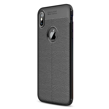 CaseUp Apple iPhone XS Max Kılıf Niss Silikon Siyah