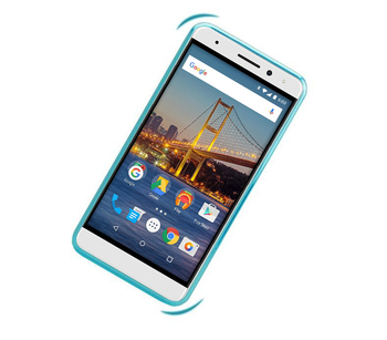 CaseUp General Mobile GM5 Plus Kılıf Transparent Soft Mavi
