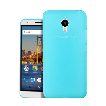 CaseUp General Mobile GM5 Plus Kılıf Transparent Soft Mavi CaseUp General Mobile GM5 Plus Kılıf Transparent Soft Mavi