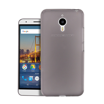 CaseUp General Mobile GM5 Plus Kılıf Transparent Soft Siyah CaseUp General Mobile GM5 Plus Kılıf Transparent Soft Siyah