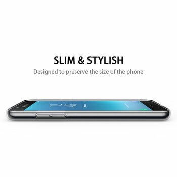 Caseup Samsung Grand Prime Pro Kılıf Transparent Soft Mavi
