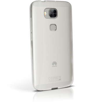 Caseup Huawei Ascend G8 Kılıf Transparent Soft Beyaz