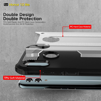 CaseUp Huawei Honor 10 Lite Kılıf Tank Gold