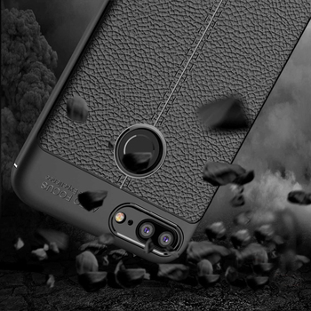 CaseUp Huawei Honor 9 Lite Kılıf Niss Silikon Siyah