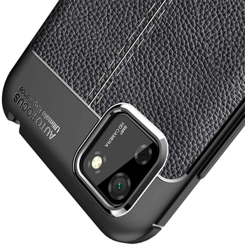 CaseUp Huawei Honor 9S Kılıf Niss Silikon Siyah