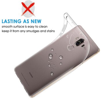 Caseup Huawei Mate 10 Kılıf Transparent Soft Beyaz
