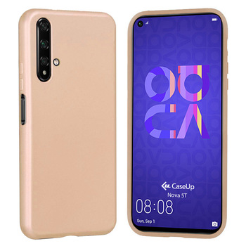 CaseUp Huawei Nova 5T Kılıf Matte Surface Gold