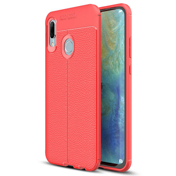 CaseUp Huawei P Smart 2019 Kılıf Niss Silikon Kırmızı