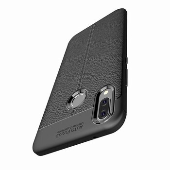 CaseUp Huawei P Smart 2019 Kılıf Niss Silikon Siyah