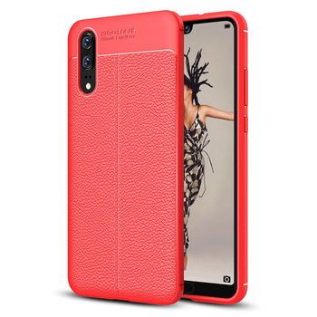 CaseUp Huawei P20 Kılıf Niss Silikon Kırmızı