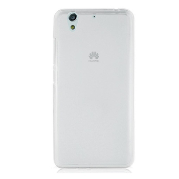 Caseup Huawei Y6 2 Kılıf Transparent Soft Beyaz