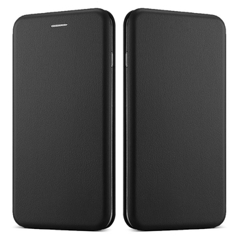 CaseUp Huawei Y6 2019 Kılıf Manyetik Stantlı Flip Cover Siyah