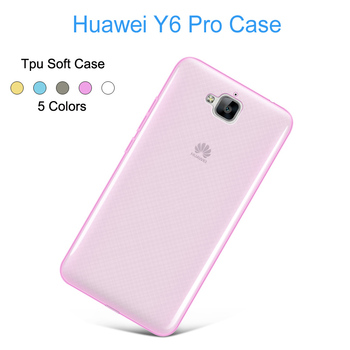 Caseup Huawei Y6 Pro Kılıf Transparent Soft Beyaz