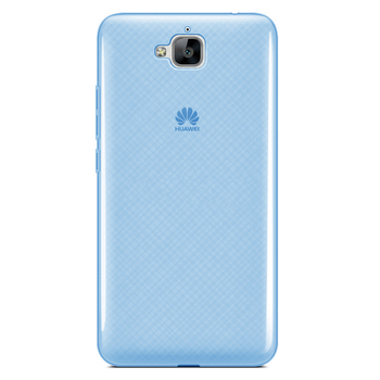 Caseup Huawei Y6 Pro Kılıf Transparent Soft Mavi