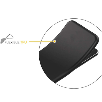 CaseUp Huawei Y6P Kılıf Matte Surface Siyah