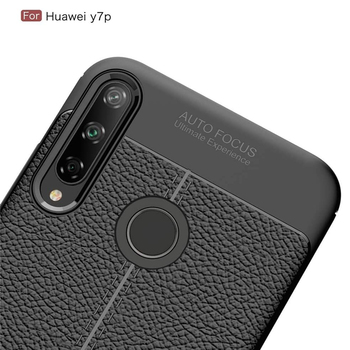 CaseUp Huawei Y7P Kılıf Niss Silikon Lacivert