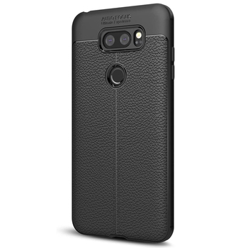 CaseUp LG V30 Kılıf Niss Silikon Siyah
